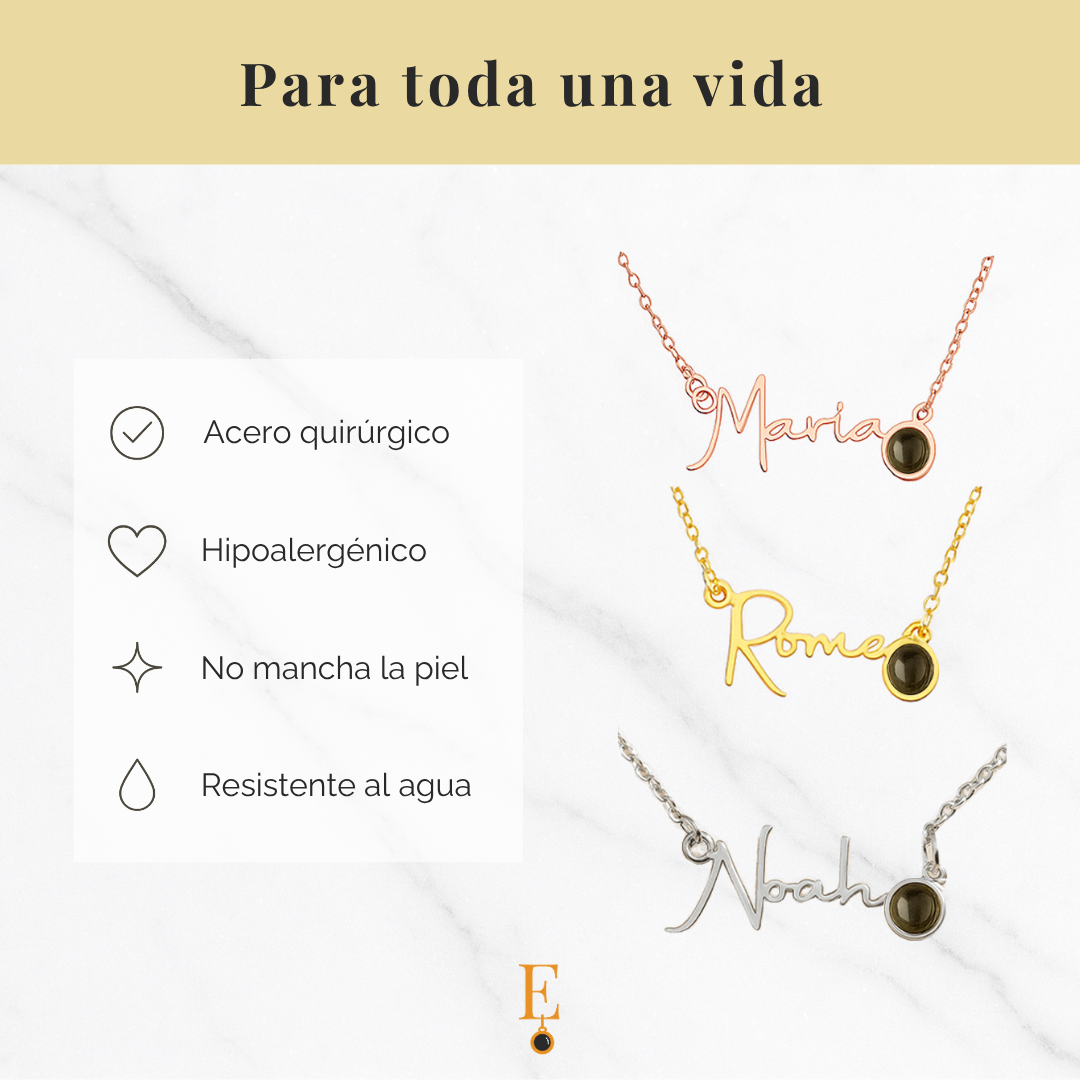 Colgante Personalizado con Nombre y Foto